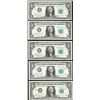 Image 1 : District Set of 1963B $1 Federal Reserve BARR Uncirculated Notes