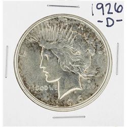 1926-D $1 Peace Silver Dollar Coin