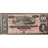Image 1 : 1864 $10 Confederate States of America Note