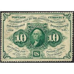 July 17, 1862 First Issue Ten Cent Fractional Note