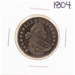 RARE 1804 Draped Bust Quarter Coin