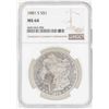 Image 1 : 1881-S $1 Morgan Silver Dollar Coin NGC MS64