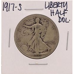 1917-S Walking Liberty Half Dollar Coin