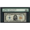 Image 1 : 1934A $5 North Africa Silver Certificate WWII Emergency Note PMG About Unc. 55EP