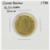Image 1 : 1788 Great Britain 1/2 Guinea Gold Coin