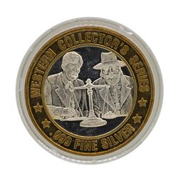 .999 Silver Bally's Saloon & Gambling Hall Hotel Limited Edition Gaming Token