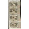 Image 1 : Uncut Sheet of (4) State of Louisiana Baby Bond Obsolete Notes