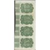 Image 2 : Uncut Sheet of (4) State of Louisiana Baby Bond Obsolete Notes