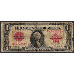 1923 $1 Legal Tender Red Seal Note