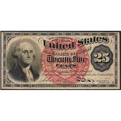 March 3, 1863 Twenty Five Cents 4th Issue Fractional Note