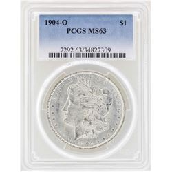1904-O $1 Morgan Silver Dollar Coin PCGS MS63