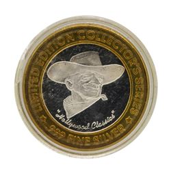 .999 Silver Hollywood Casino Hotel Tunica, MS $10 Limited Edition Gaming Token