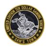 Image 2 : .999 Silver Sam's Town Las Vegas $10 Limited Edition Casino Gaming Token