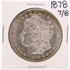 Image 1 : 1878 7/8 $1 Morgan Silver Dollar Coin