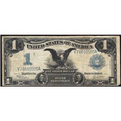 1899 $1 Black Eagle Silver Certificate Note