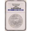 Image 1 : 2007-W $1 American Silver Eagle Coin NGC MS69 Early Releases