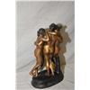 Image 2 : Bronze statue of "The Three Graces" 11 1/2" in height