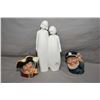 Image 1 : Royal Doulton figurine from the Royal Doulton Images collection "Sisters" HN3018 and two small Doult