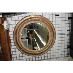 Large round 40" decorative wall mirror