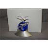 Image 1 : Two Swarovski crystal collectibles including Crystal planet-Vision 2000 and a swan