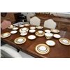 Image 1 : Wedgwood "Ascot" china tableware including settings for twelve of dinner plates, luncheon plates, br