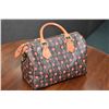 Image 1 : Genuine Louis Vuitton, Paris, limited edition monogrammed Cerise Speedy 25 bag with interior zippere