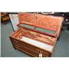 Image 2 : Maple cedar lined storage chest with pop up glove box made by Lane