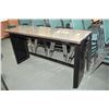 Image 1 : Husky brand stainless steel top 72" wide work bench