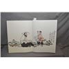 Image 2 : Watercolour painting album "Children" by 20th century artist Fan Zeng and a watercolour painting alb