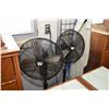 Image 1 : Two floor standing electric fans