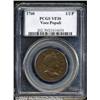Image 1 : 1760[1/2P] Hibernia-Voce Populi Halfpenny VF30 PCGS.