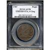 Image 1 : 1787[1C] Fugio Cent, UNITED STATES, Cinquefoils AU58 PCGS.