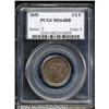 Image 1 : 1855[1/2 C] MS64 Red and Brown PCGS.