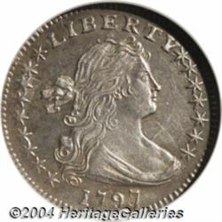 1797[H10C] 16 Stars AU58 ANACS.