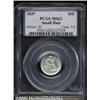 Image 1 : 1837[10C] Small Date MS62 PCGS.