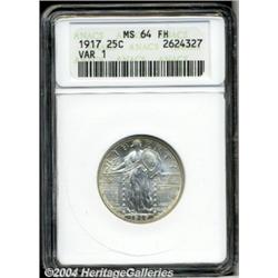 1917[25C] Type One MS64 Full Head ANACS.