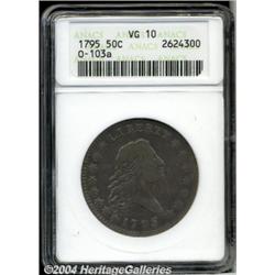 1795[50C] 2 Leaves VG10 ANACS.