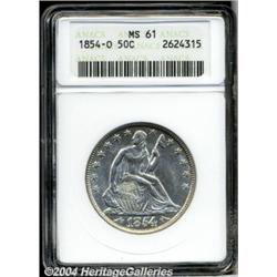 1854-O[50C] Arrows MS61 ANACS.