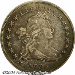 1796[S$1] Small Date, Large Letters AU53 PCGS.
