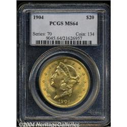 1904[$20] MS64 PCGS.