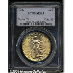 1927[$20] MS65 PCGS.