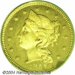 1857[E1C] One Cent, Judd-186, Pollock-222, High R.7, PR65 PCGS.