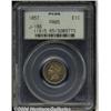 Image 3 : 1857[E1C] One Cent, Judd-186, Pollock-222, High R.7, PR65 PCGS.