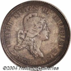 1870[25C] Standard Silver Quarter Dollar, Judd-888, Pollock-987, R.5, PR64 PCGS.