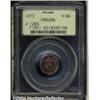 Image 3 : 1873[H10C] Half Dime, Judd-1266, Pollock-1408, High R.7, PR62 Red and Brown PCGS.