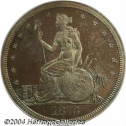1873[T$1] Trade Dollar, Judd-1295, Pollock-1437, R.7, PR65 Red and Brown PCGS.
