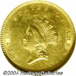 1854[G$1] Type Two MS61 NGC.