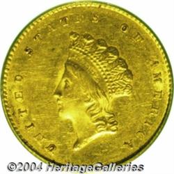 1855-O[G$1] AU58 PCGS.