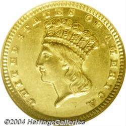 1859-D[G$1] MS64 NGC.