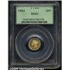 Image 1 : 1862[G$1] MS62 PCGS.